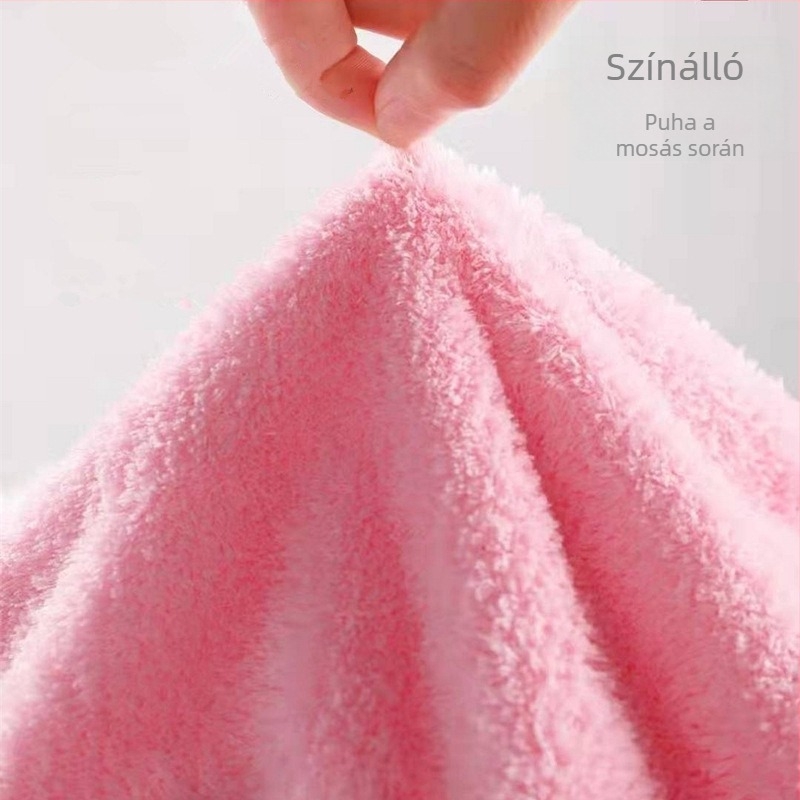 Fürdő- és arc törölközők ajándékdobozban – coral fleece, 80–100 g, sima szövés, 21s szál, testreszabás elérhető