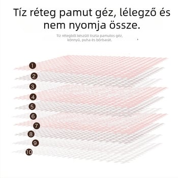 Baba törölköző takaró - tíz rétegű pamut géz, kevesebb mint 300 g, egész éves használatra, rajzfilm mintával