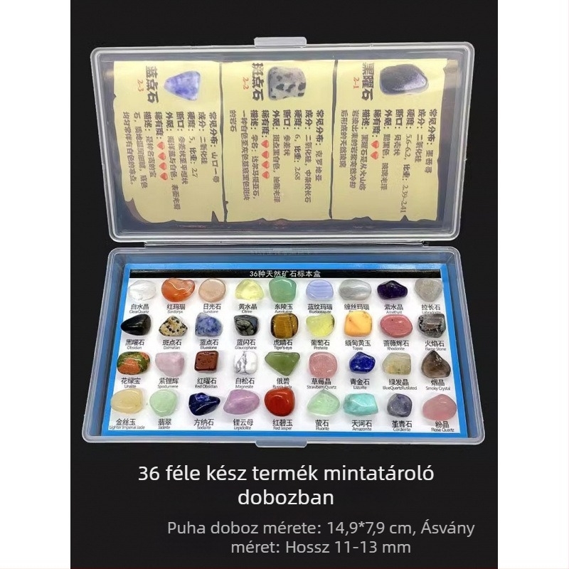 Kristály ásványi példányok kiállításra — természetes kristályok gyerekeknek felfedezéshez és tanuláshoz; Márka: YGDE; Anyag: Egyéb; Stílus: Modern minimalizmus; Kivitelezés: Gravírozás; Születésnapra ajándék