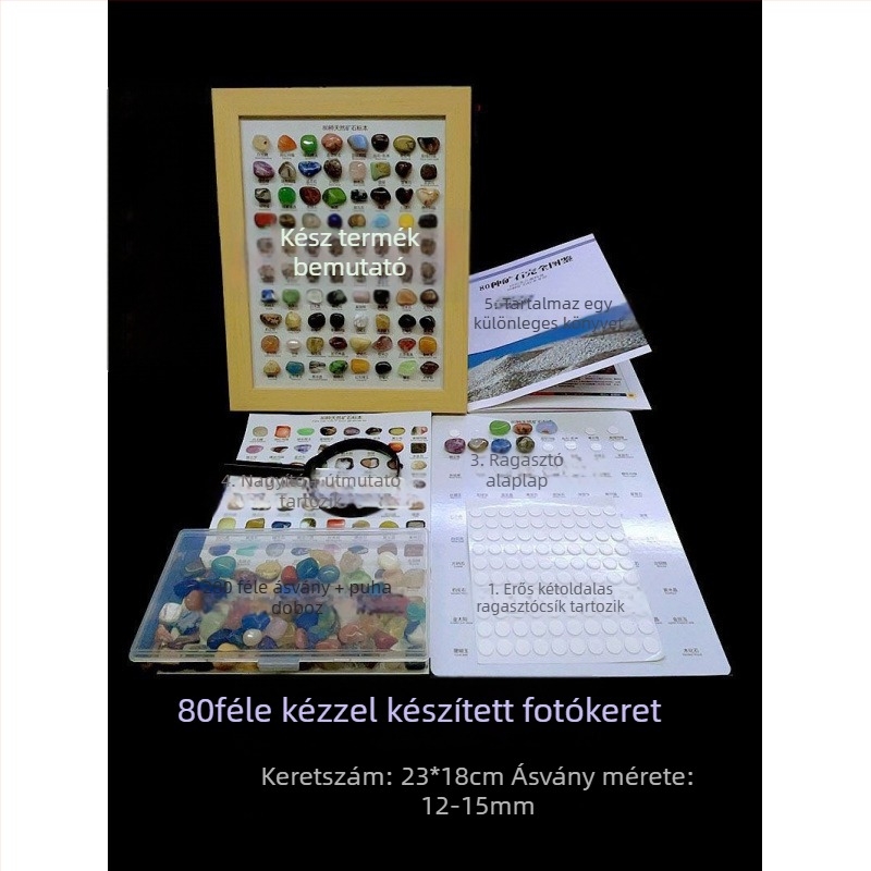 Kristály ásványi példányok kiállításra — természetes kristályok gyerekeknek felfedezéshez és tanuláshoz; Márka: YGDE; Anyag: Egyéb; Stílus: Modern minimalizmus; Kivitelezés: Gravírozás; Születésnapra ajándék
