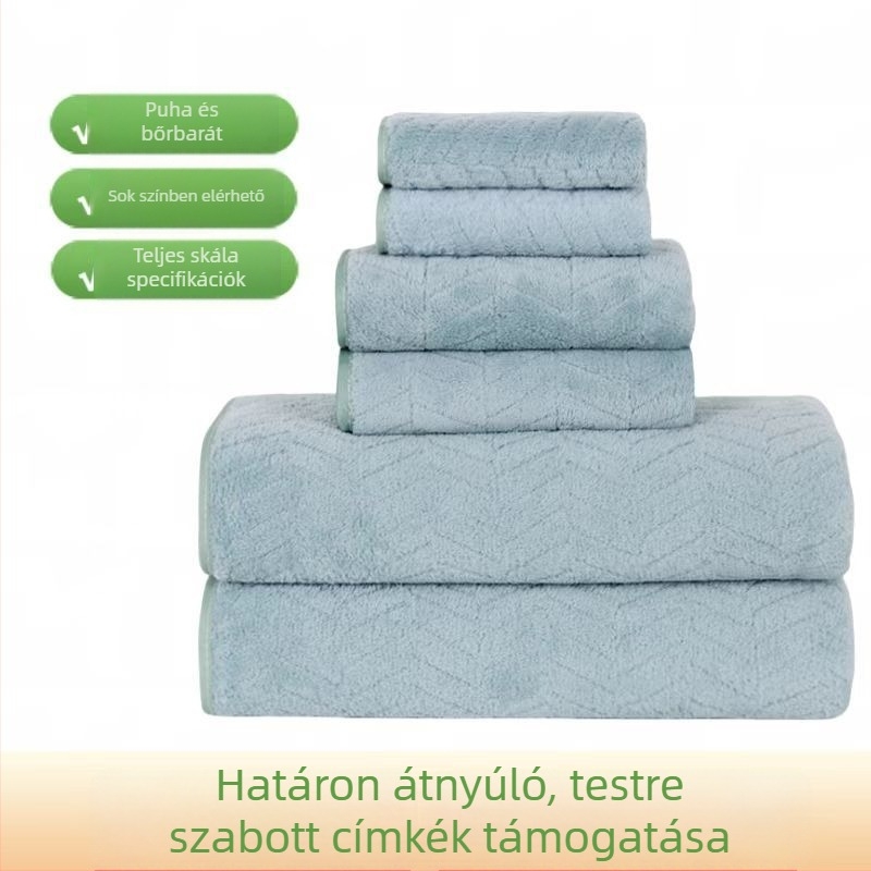 Fürdőlepedő, korall plüss, sík szövésű, 170–200 g/m², törölköző/arctörölköző