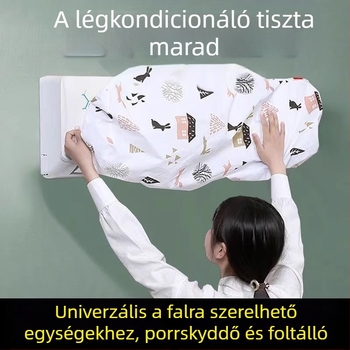Légkondicionáló fedél, minimalist stílus, univerzális porvédő