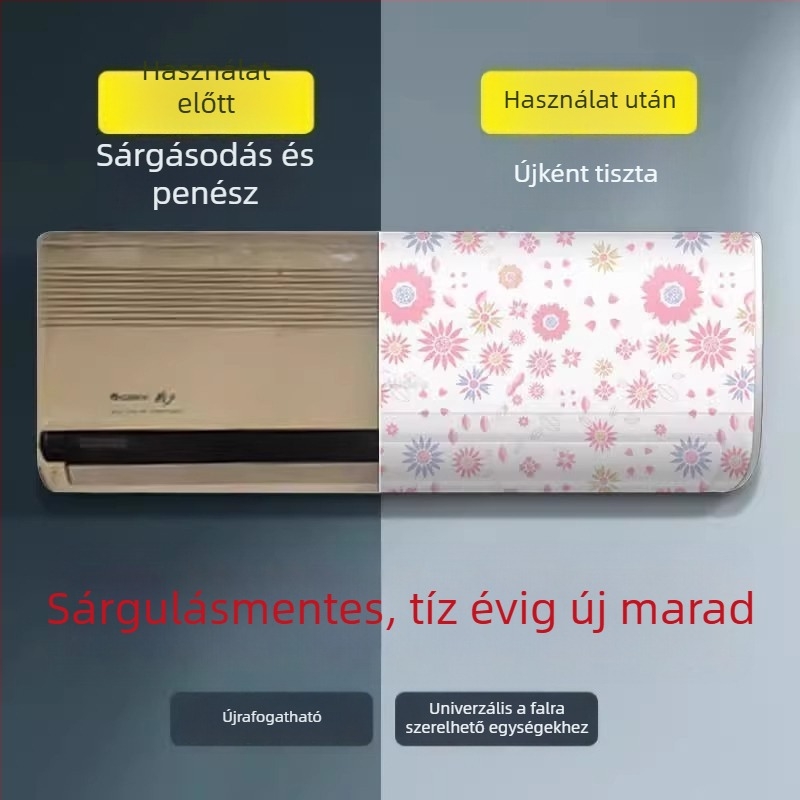 Légkondicionáló fedél, minimalist stílus, univerzális porvédő