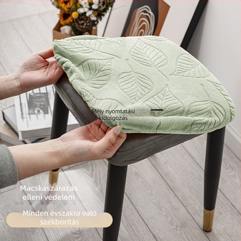 Négyszögletes taburet takaró – rugalmas poliuretán rost, négyzet alak, rácsos minta, díszíti a dekorációt