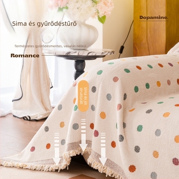 Párnázott kanapéhuzat, doily-típusú, mintázat 113019, INS stílus, univerzális porvédő kanapéhoz