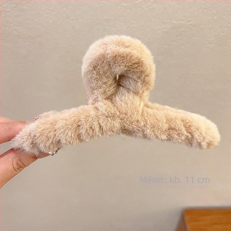 Gyerekeknek készült hajclip műanyag/gyanta – fogó (gripper) csipesz, aranyos minta