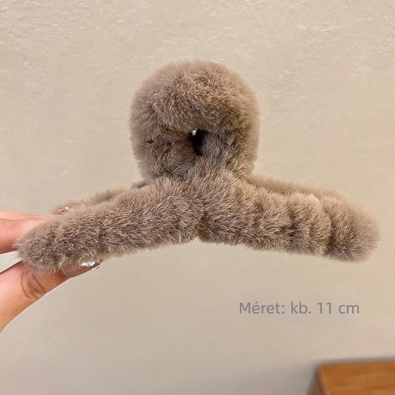 Gyerekeknek készült hajclip műanyag/gyanta – fogó (gripper) csipesz, aranyos minta