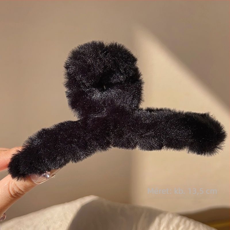 Gyerekeknek készült hajclip műanyag/gyanta – fogó (gripper) csipesz, aranyos minta