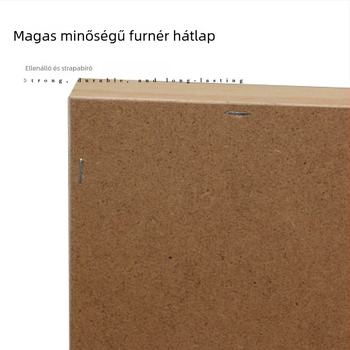 Peng Qi masszív fa hajcsat tároló tál, négyszögletes kialakítás, összeszerelési kivitel