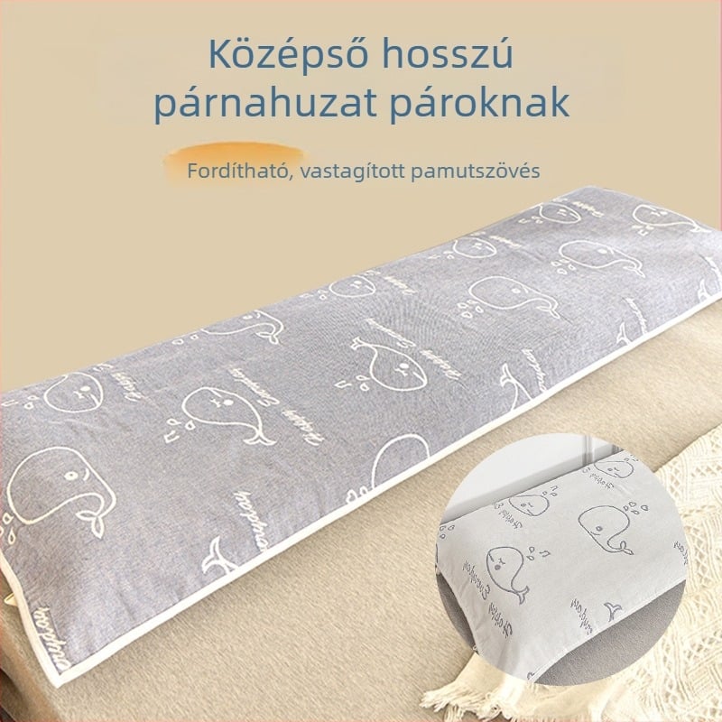 An Luqi 100% pamut dupla párnahuzat, logó nélküli