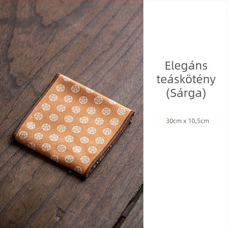 Teás kendő, pamut-len keverék, Guanlan márka, nedvszívó 16-20 s