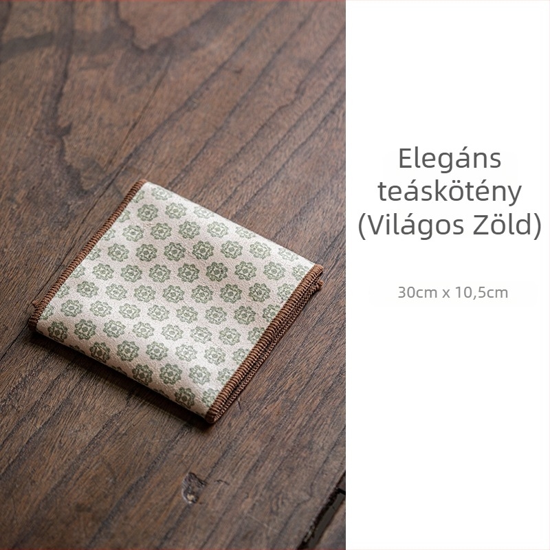 Teás kendő, pamut-len keverék, Guanlan márka, nedvszívó 16-20 s