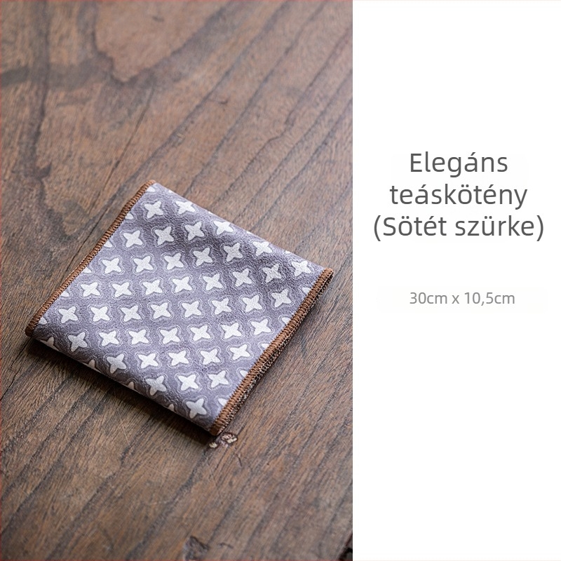 Teás kendő, pamut-len keverék, Guanlan márka, nedvszívó 16-20 s