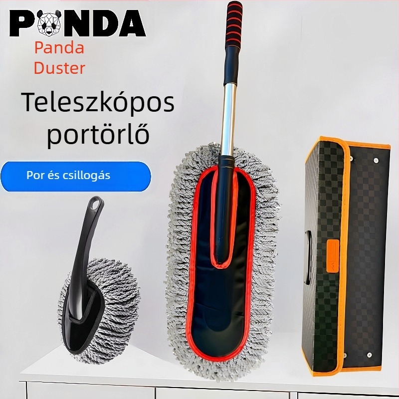 Mikroszálas autótisztító duster – elektrosztatikus poreltávolító eszköz