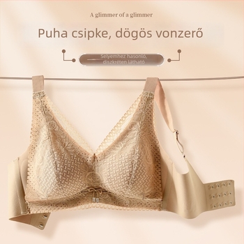Luxus Modal Latex Kosaras Melltartó, 3/4 Kosár, Rögzített Dupla Vállpántok, Poliészter Bélés 50–70%