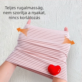 Gyerekeknek szélvédett arcmaszk fülhurokkal és nyakmelegítő sállal