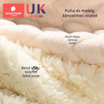 Gyerekeknek készült Lei Feng sapka téli időkre, fleece bélés, fültakaró védelem, szélálló és meleg, uniszex