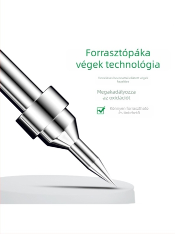 205H belső fűtésű forrasztóhegy, patkó alakú penge, állandó hőmérséklet 500, USB automata forrasztó gép