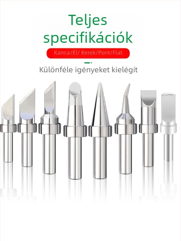 205H belső fűtésű forrasztóhegy, patkó alakú penge, állandó hőmérséklet 500, USB automata forrasztó gép