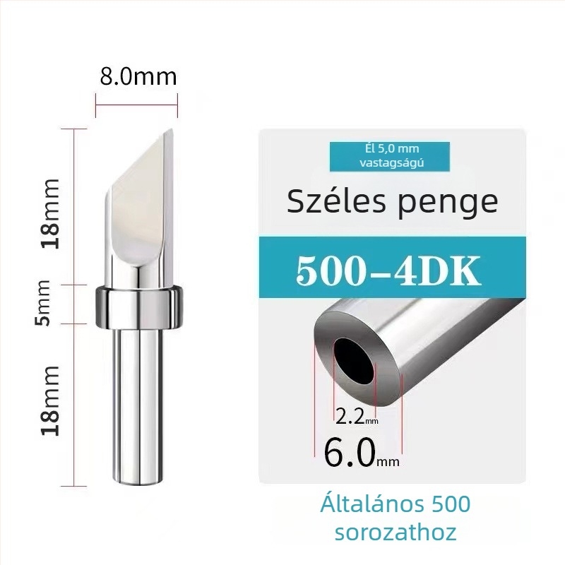 205H belső fűtésű forrasztóhegy, patkó alakú penge, állandó hőmérséklet 500, USB automata forrasztó gép