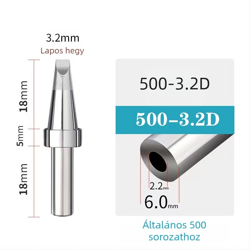 205H belső fűtésű forrasztóhegy, patkó alakú penge, állandó hőmérséklet 500, USB automata forrasztó gép