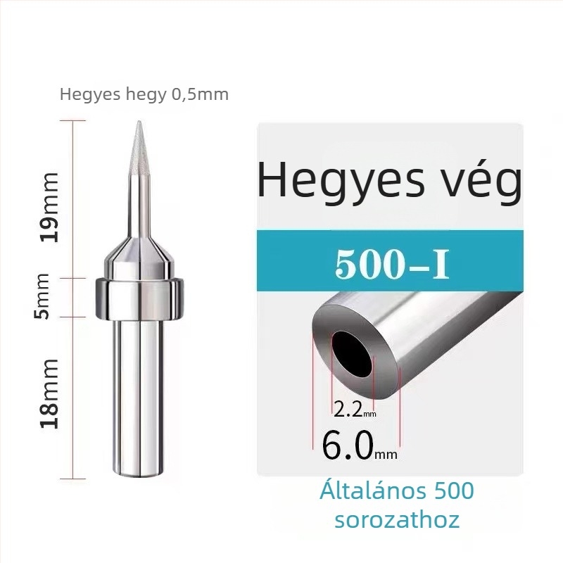 205H belső fűtésű forrasztóhegy, patkó alakú penge, állandó hőmérséklet 500, USB automata forrasztó gép