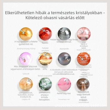 Crystal Wing kézműves kristály karkötő nőknek – minimalist dizájn, friss és édes stílus; anyag: kristály; kidolgozás: kézzel készített; forma: egyéb