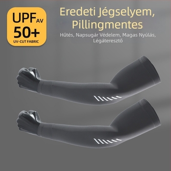 Férfi jégselyem karvédő nyárra, UV-védelem, modal rost és Spandex anyaggal, ideális szabadtéri tevékenységekhez