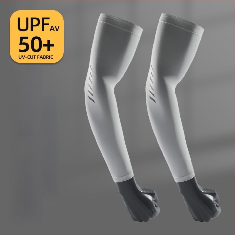 Férfi jégselyem karvédő nyárra, UV-védelem, modal rost és Spandex anyaggal, ideális szabadtéri tevékenységekhez