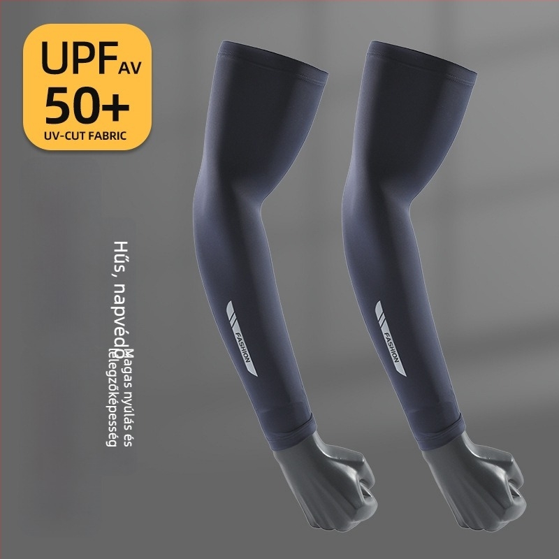 Férfi jégselyem karvédő nyárra, UV-védelem, modal rost és Spandex anyaggal, ideális szabadtéri tevékenységekhez
