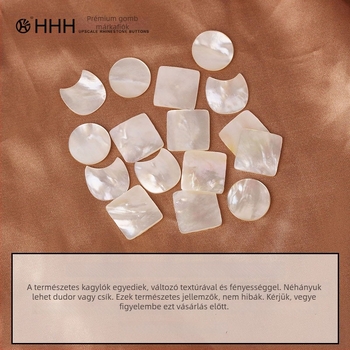 HHH FOR YOU Mágneses varrás nélküli kagylóhéj gomb ruházathoz – láthatatlan rögzítés, fix, ideális pizsamákhoz, pólókhoz, ingekhez, kardigánokhoz és pulóverekhez