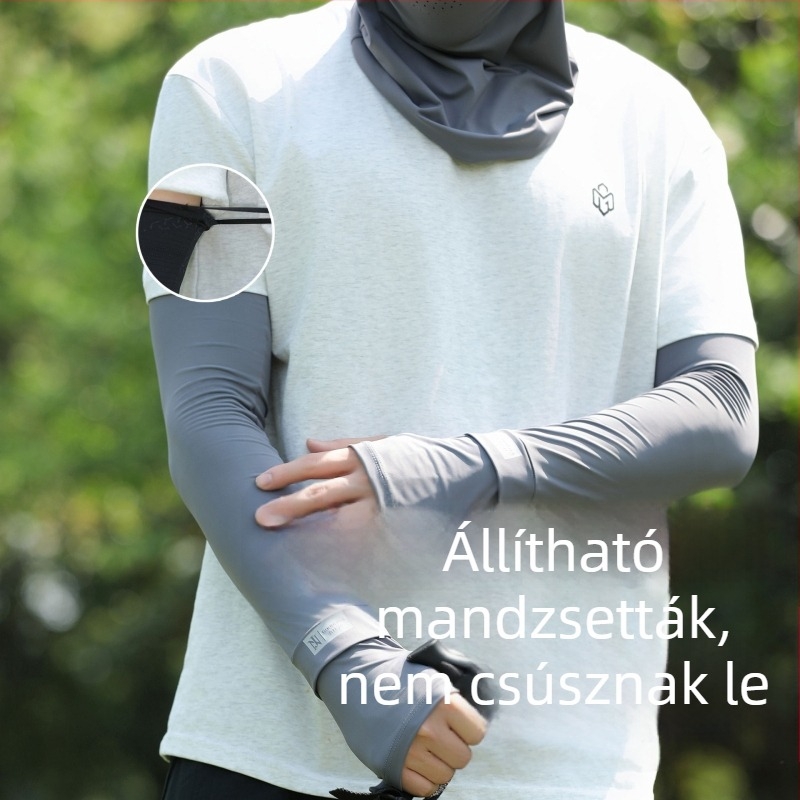Kerékpáros teljes arcú maszk, lélegző, UV-védelem és árnyékolás — Nylon 81–95%