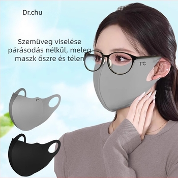 3D arcmaszk, UV-védelem, szemüveg párásodás elleni védelem, Ice Silk hűtőanyag, uniszex