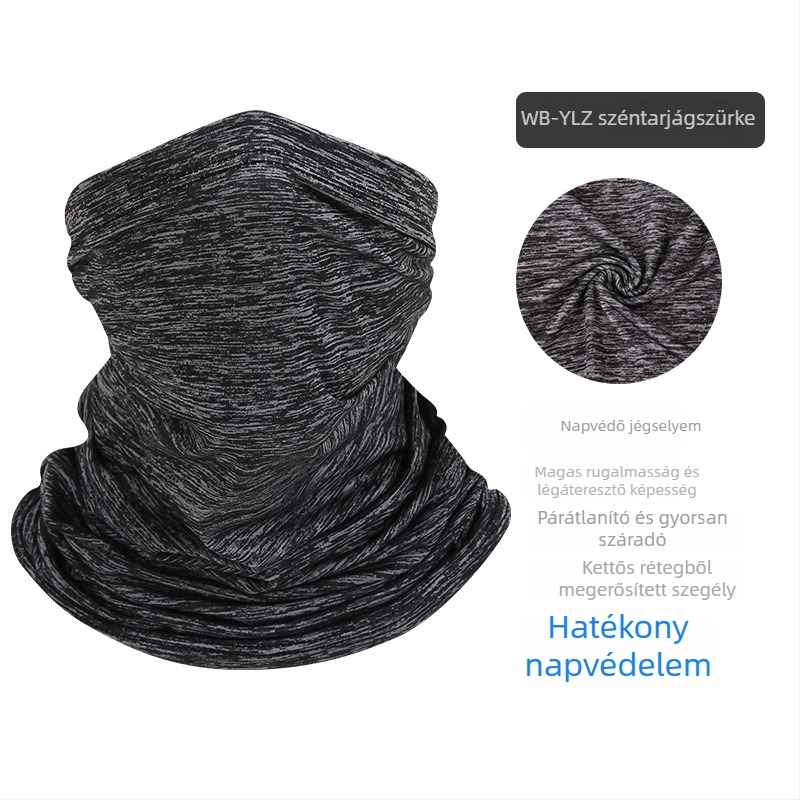 Kerékpáros maszk Ice Silk anyagból, Wolfdragon, uniszex, minden korosztálynak