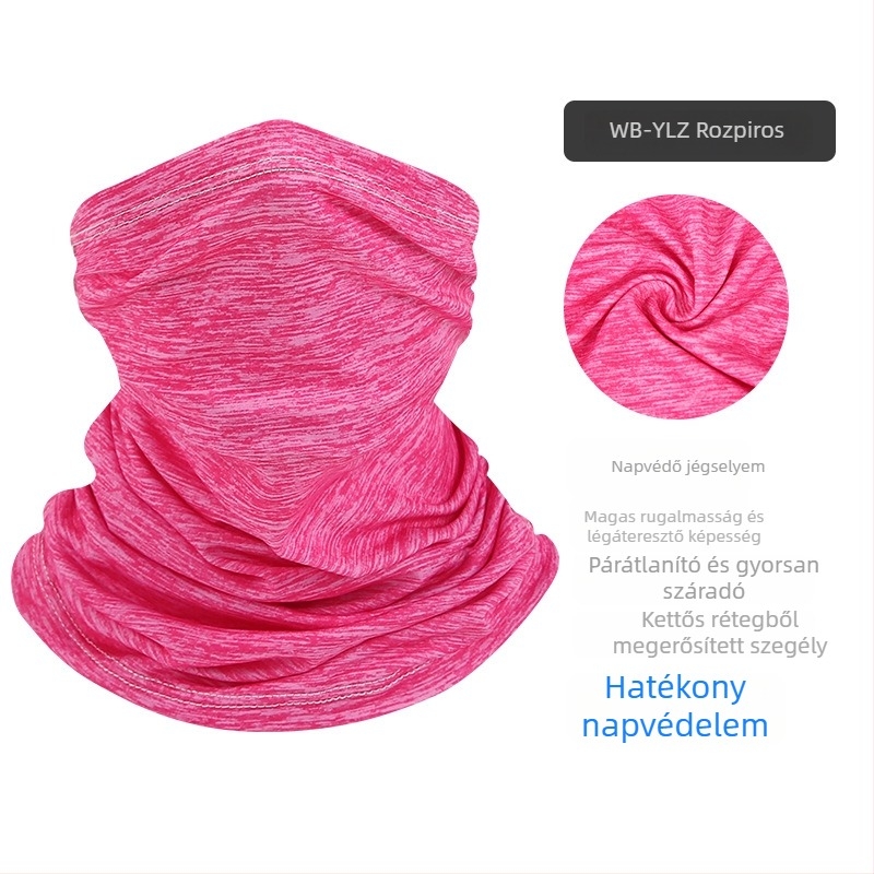 Kerékpáros maszk Ice Silk anyagból, Wolfdragon, uniszex, minden korosztálynak