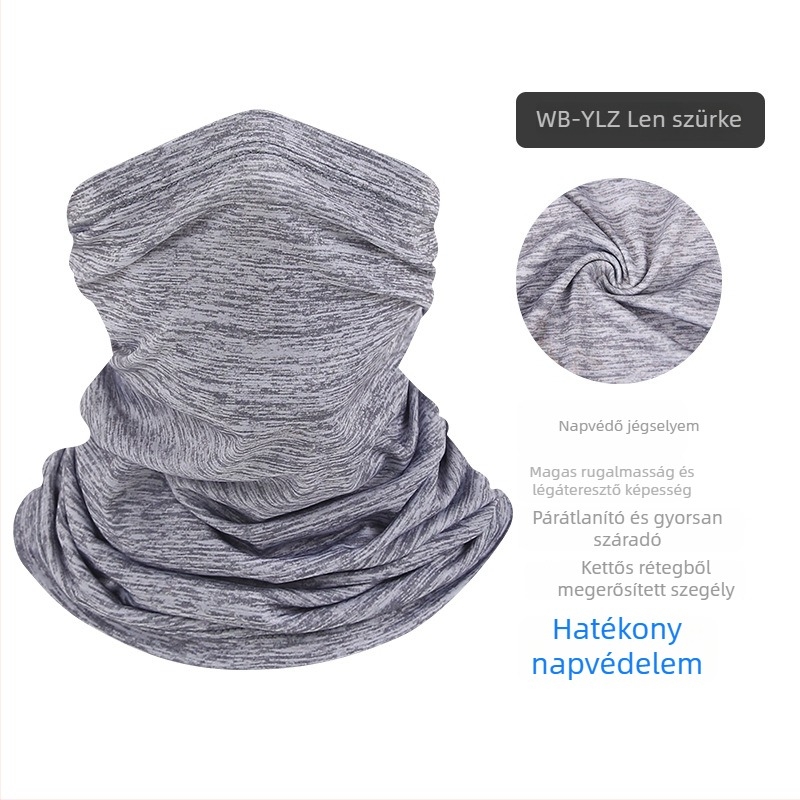 Kerékpáros maszk Ice Silk anyagból, Wolfdragon, uniszex, minden korosztálynak