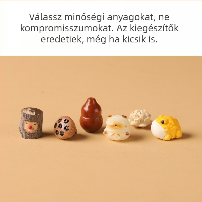 Bodhi magvú gyöngy karkötő bojt medállal - Jingxintang - Tavasz 2025 - Anyag: Bodhi magok