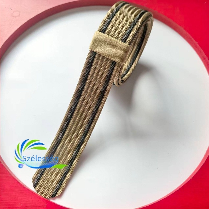 Nylon katonai öv, szélesség 3.8 cm, vastagság 2.5 mm, hossz 120 cm, tank mintázat, texturált