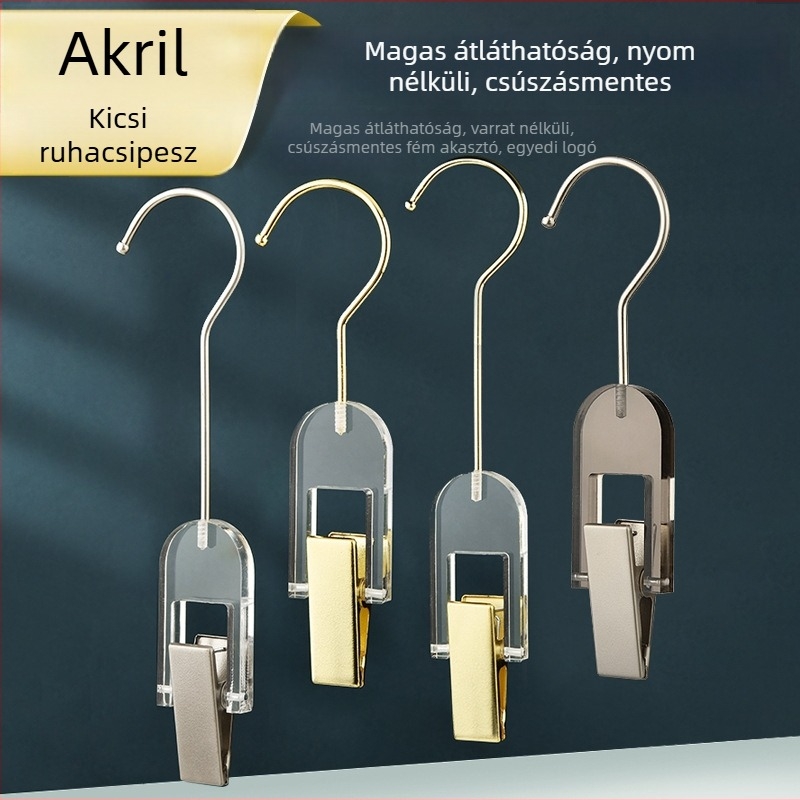 Tároló klipsz – akril, 100 darab, Light Luxury stílus, 2020