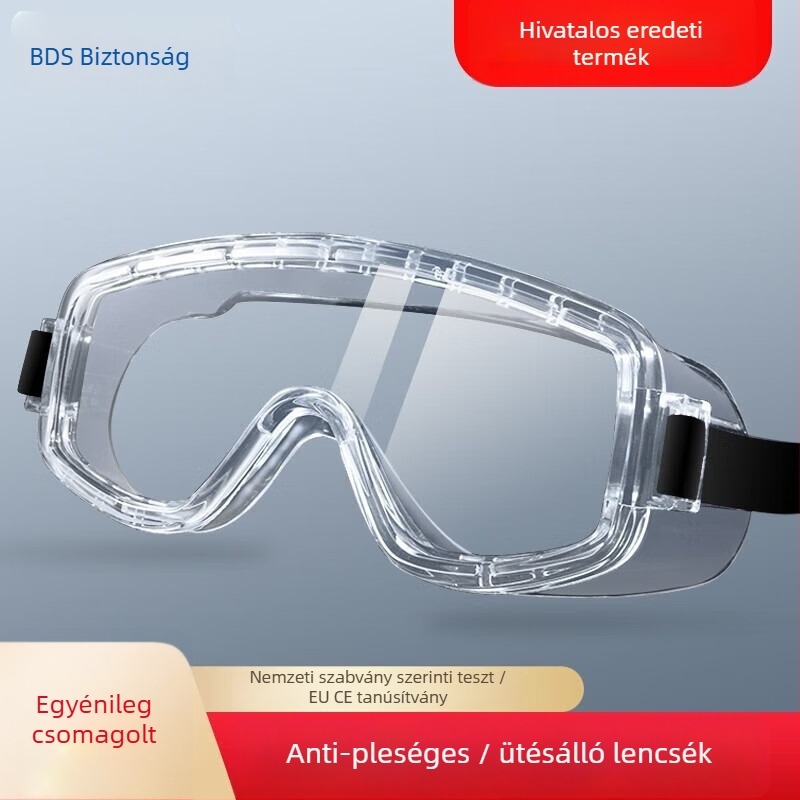 Shield SG-60002 védő szemüveg, polikarbonát, cseppálló, porálló védelem