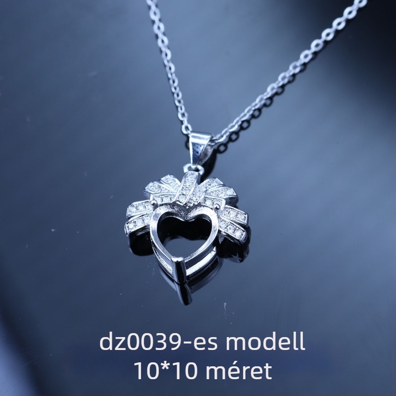 12 zodiákus nyaklánc, üreges medállal, 10x10 mm-es kulcscsont-nyaklánc, új modell