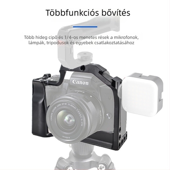 Kamera ketrec alumíniumötvözetből DSLR/Mirrorlesshez gyorskioldó platával, max terhelés 5 kg (Eagle Scene)