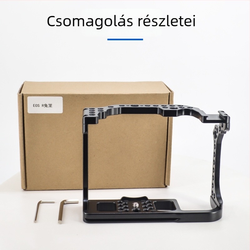 Kamera ketrec alumíniumötvözetből DSLR/Mirrorlesshez gyorskioldó platával, max terhelés 5 kg (Eagle Scene)