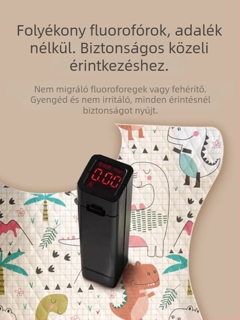Gyermekeknek készült egyszer használatos etető kötény, vízálló, szennyeződés elleni, rajzfilm mintával, nem szőtt anyagból