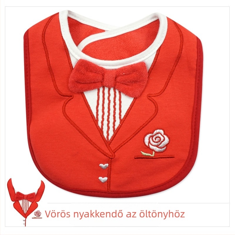 Háromrétegű vízálló babaszalvéta - alapanyag: 80% pamut, 20% poliészter; minták: egyszínű/ absztrakt/ nyomtatott; megfelelő 0–3 éves babáknak és kisgyermekeknek