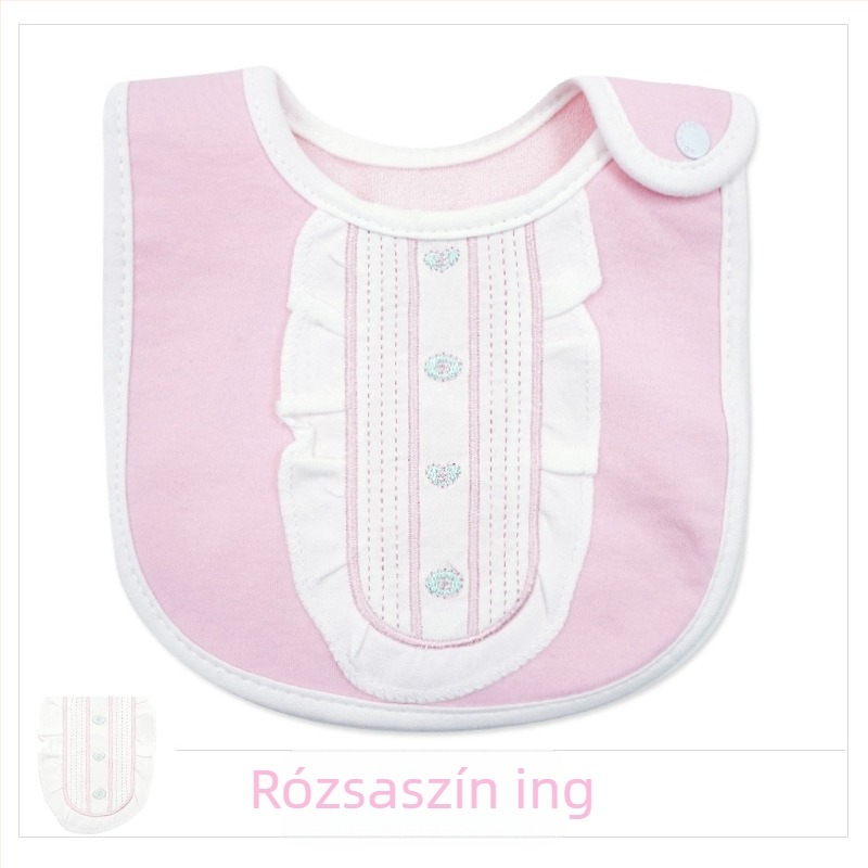 Háromrétegű vízálló babaszalvéta - alapanyag: 80% pamut, 20% poliészter; minták: egyszínű/ absztrakt/ nyomtatott; megfelelő 0–3 éves babáknak és kisgyermekeknek