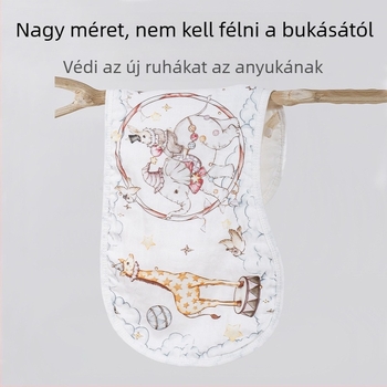 Újszülött böfölő törölköző - bambusz rostok, egyszerű szövés, 50–80 g, Baba törölköző