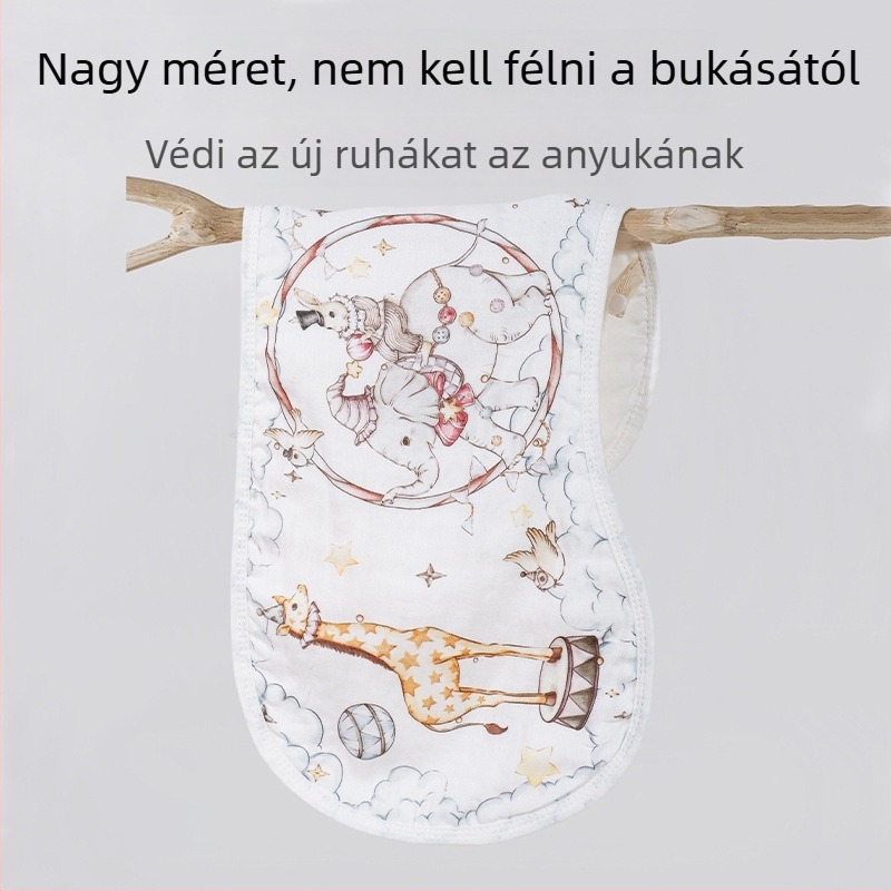Újszülött böfölő törölköző - bambusz rostok, egyszerű szövés, 50–80 g, Baba törölköző
