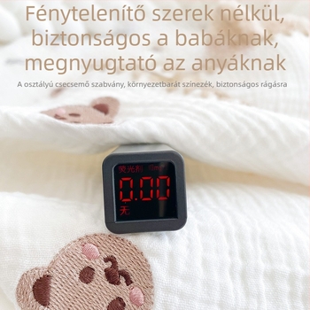 Újszülött swaddle kendő, 100% pamut, minden szezon, rajzolt minta