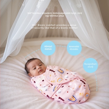 Újszülött swaddle kendő 100% pamutból, minden évszakban használható, mintázatok: állatok és rács